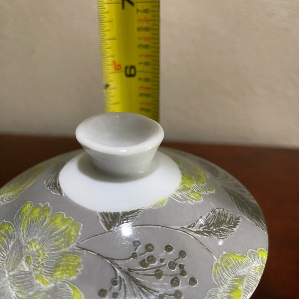 World Market, Ceramic, 3 Piece Tea Cup with Infuser Strainer and Lid - Picture 8 of 9